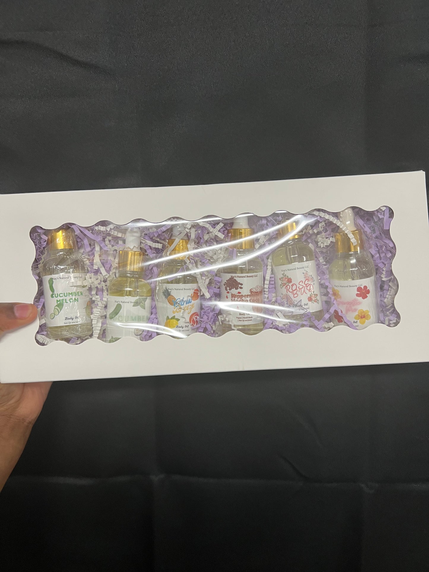 Body Oil Sample Packs 1oz bottles (Random)