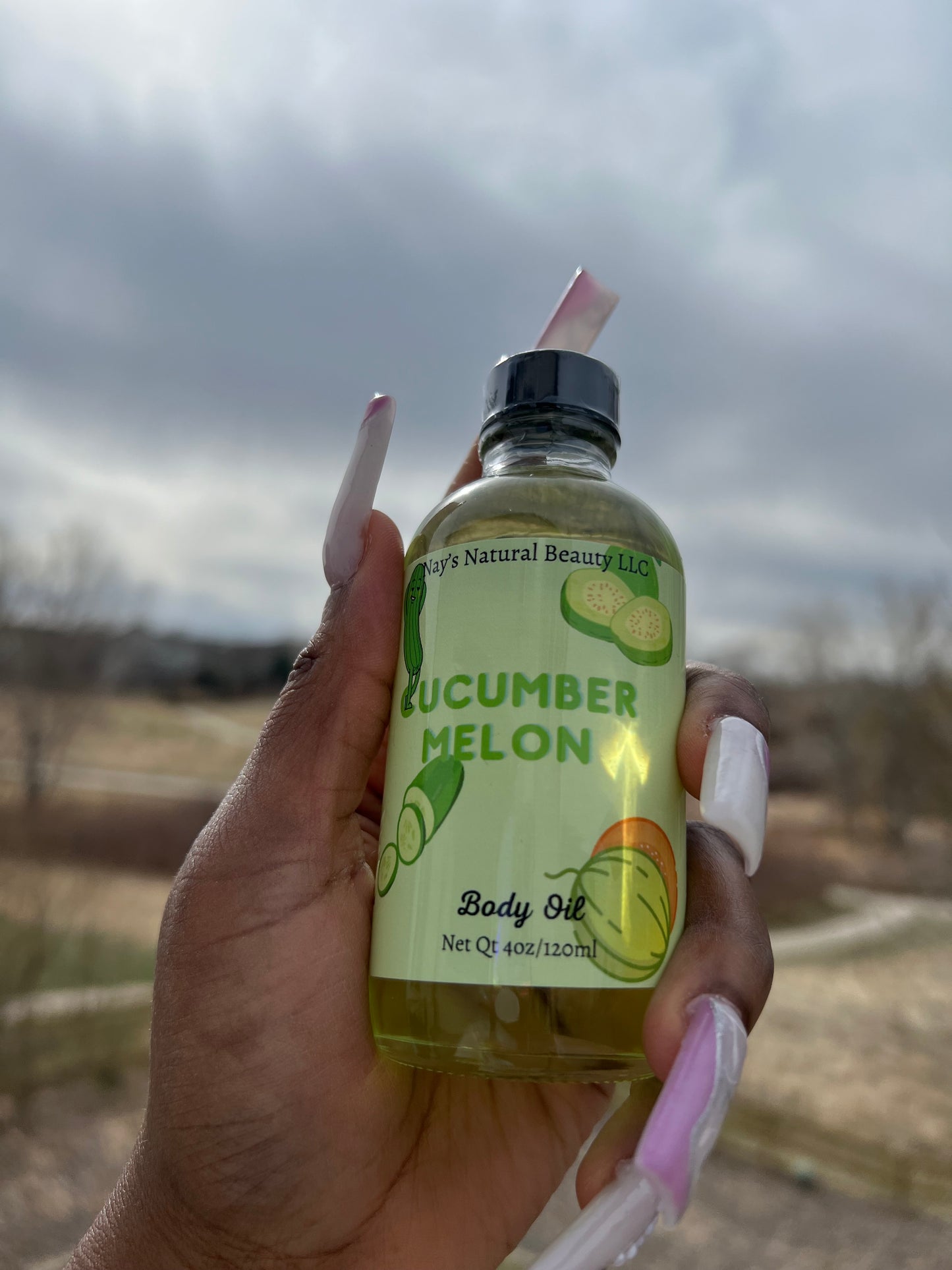 Cucumber Melon Body Oil 4oz