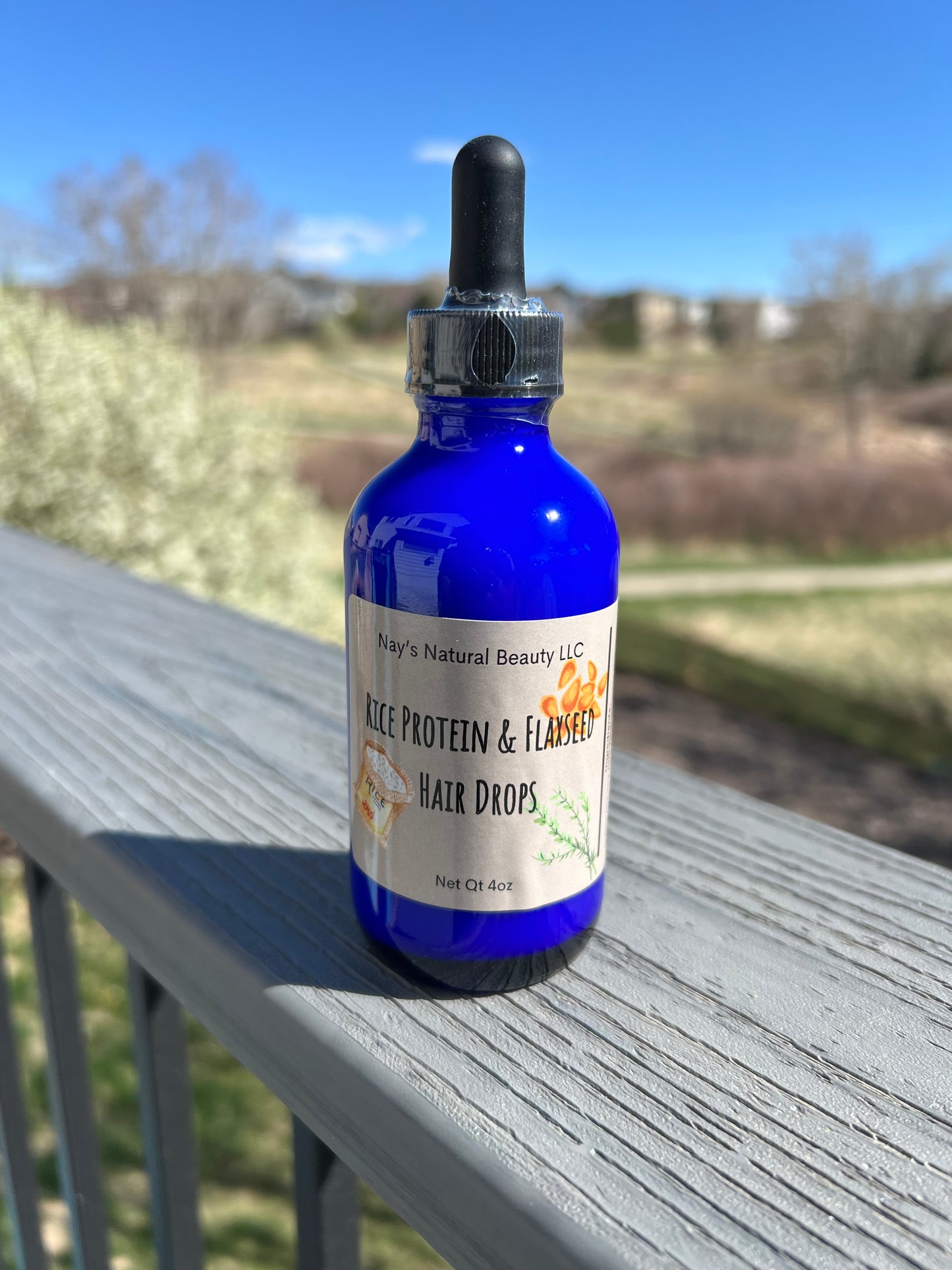 Rice Protein & Flax Seed Hair Set