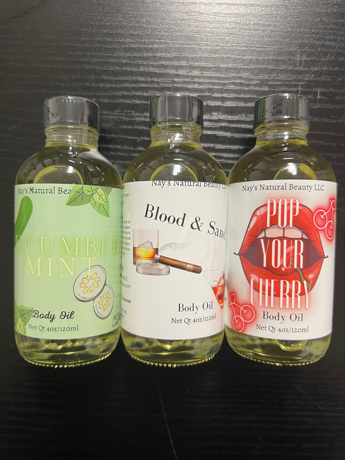 Pop Your Cherry Body Oil 4oz