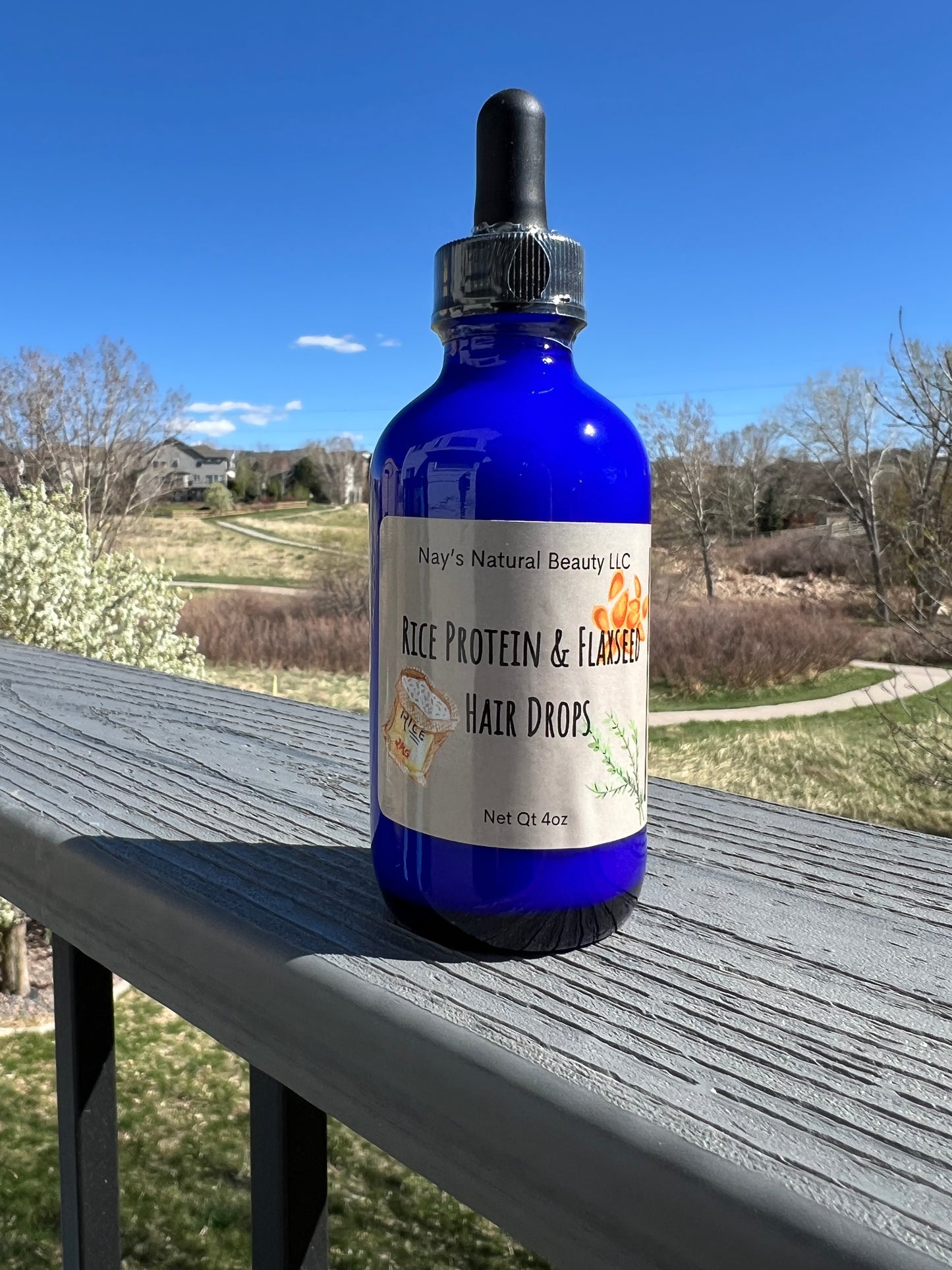 Rice Protein & Flax Seed Hair Set