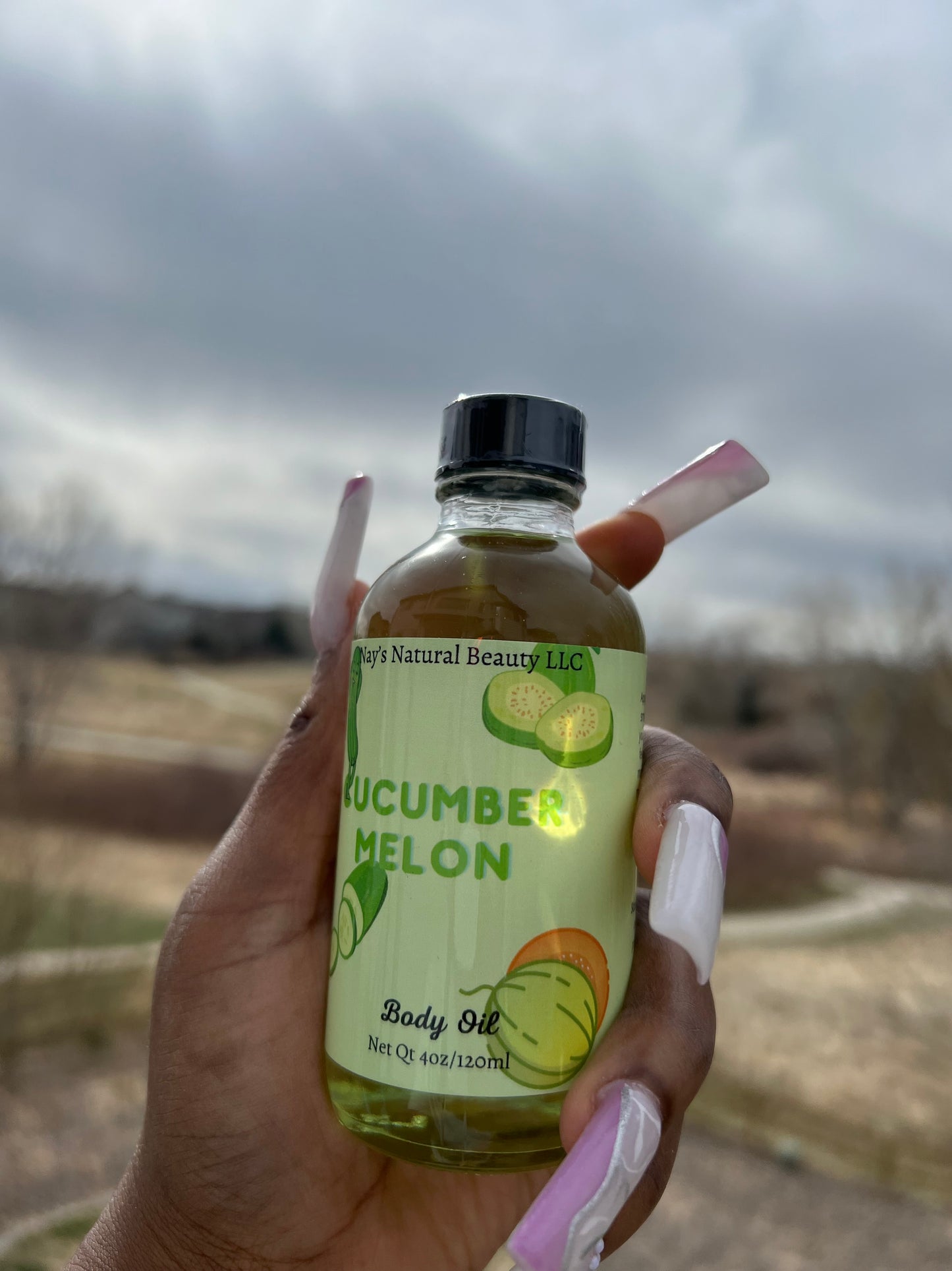 Cucumber Melon Body Oil 4oz