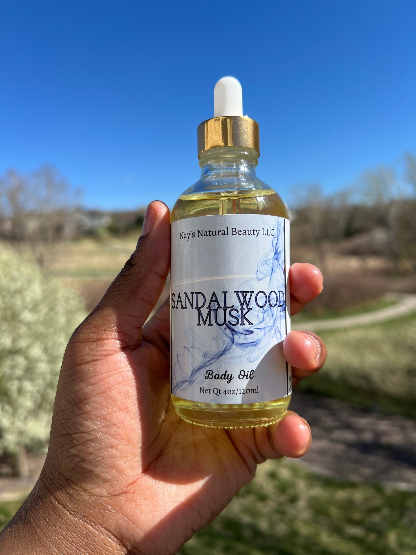 Sandalwood Musk Body Oil 4oz