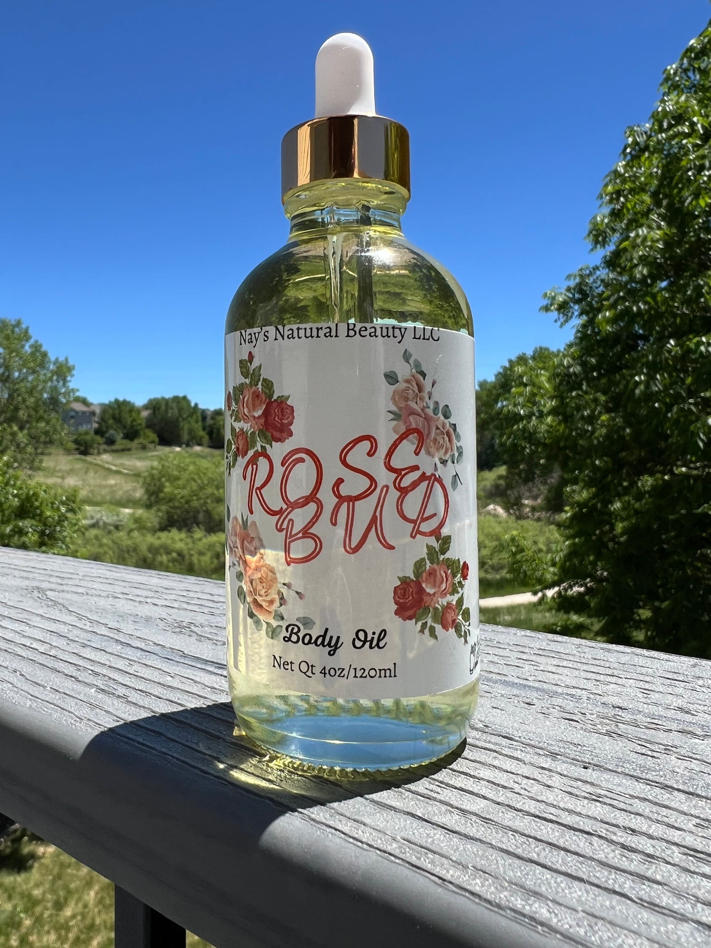 Rose Bud Body Oil 4oz