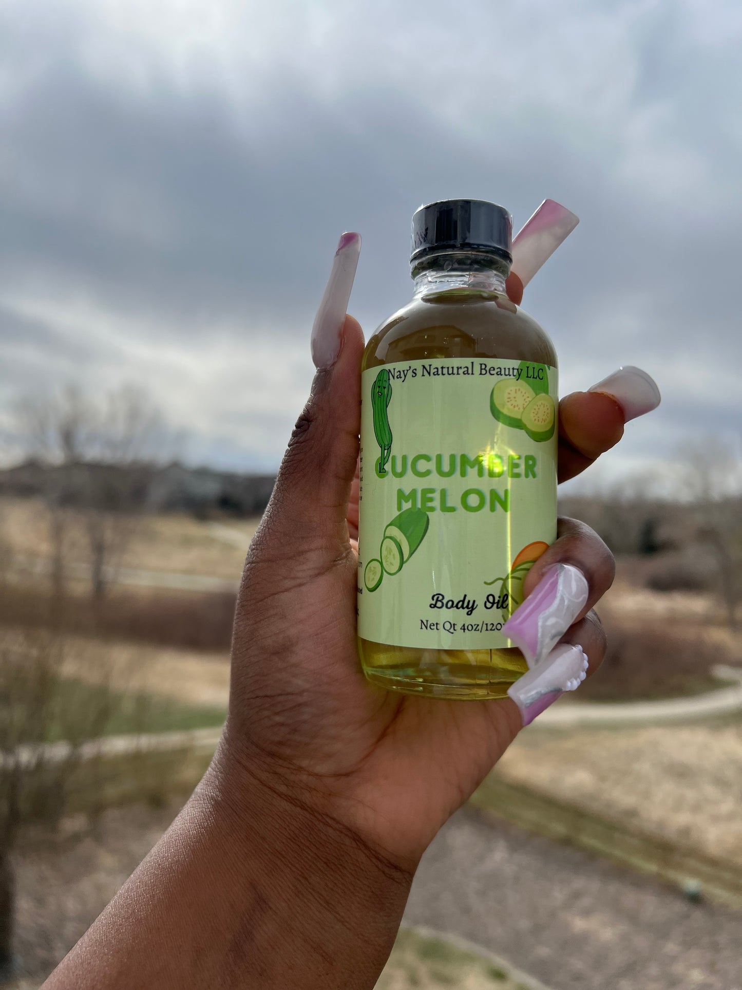 Cucumber Melon Body Oil 4oz