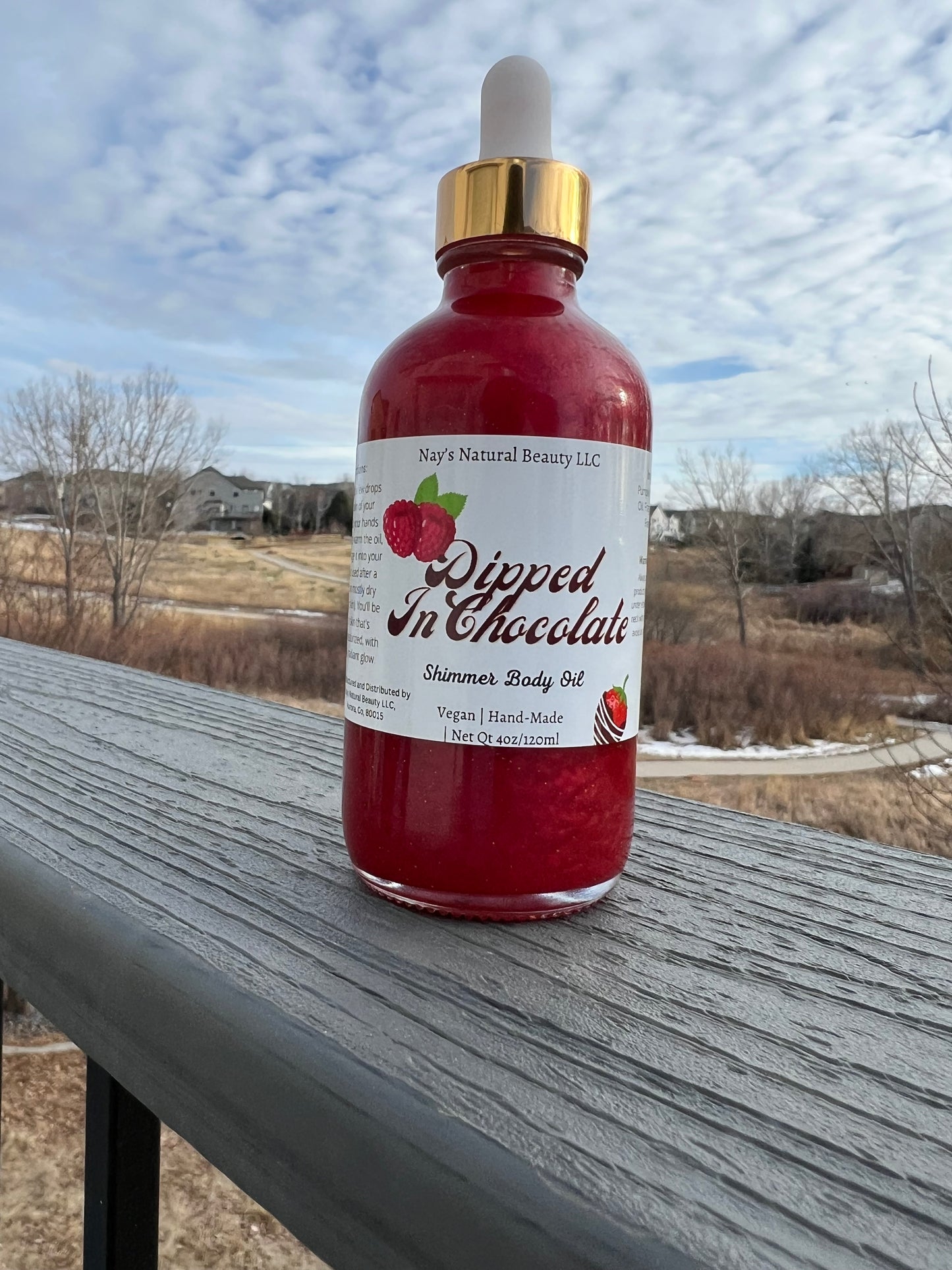 Dipped in Chocolate Shimmer Body Oil