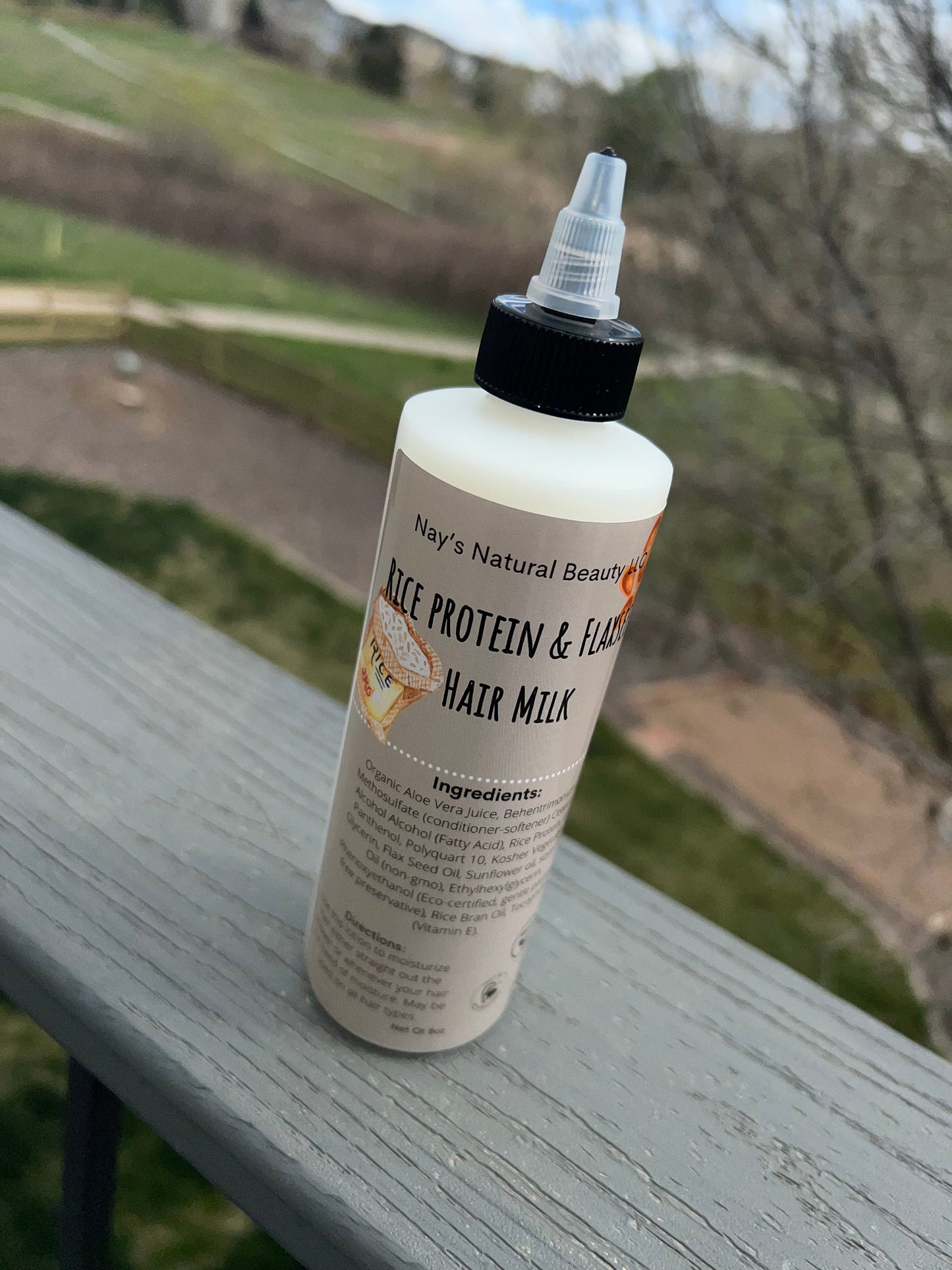 Rice Protein & Flax Seed Hair Set