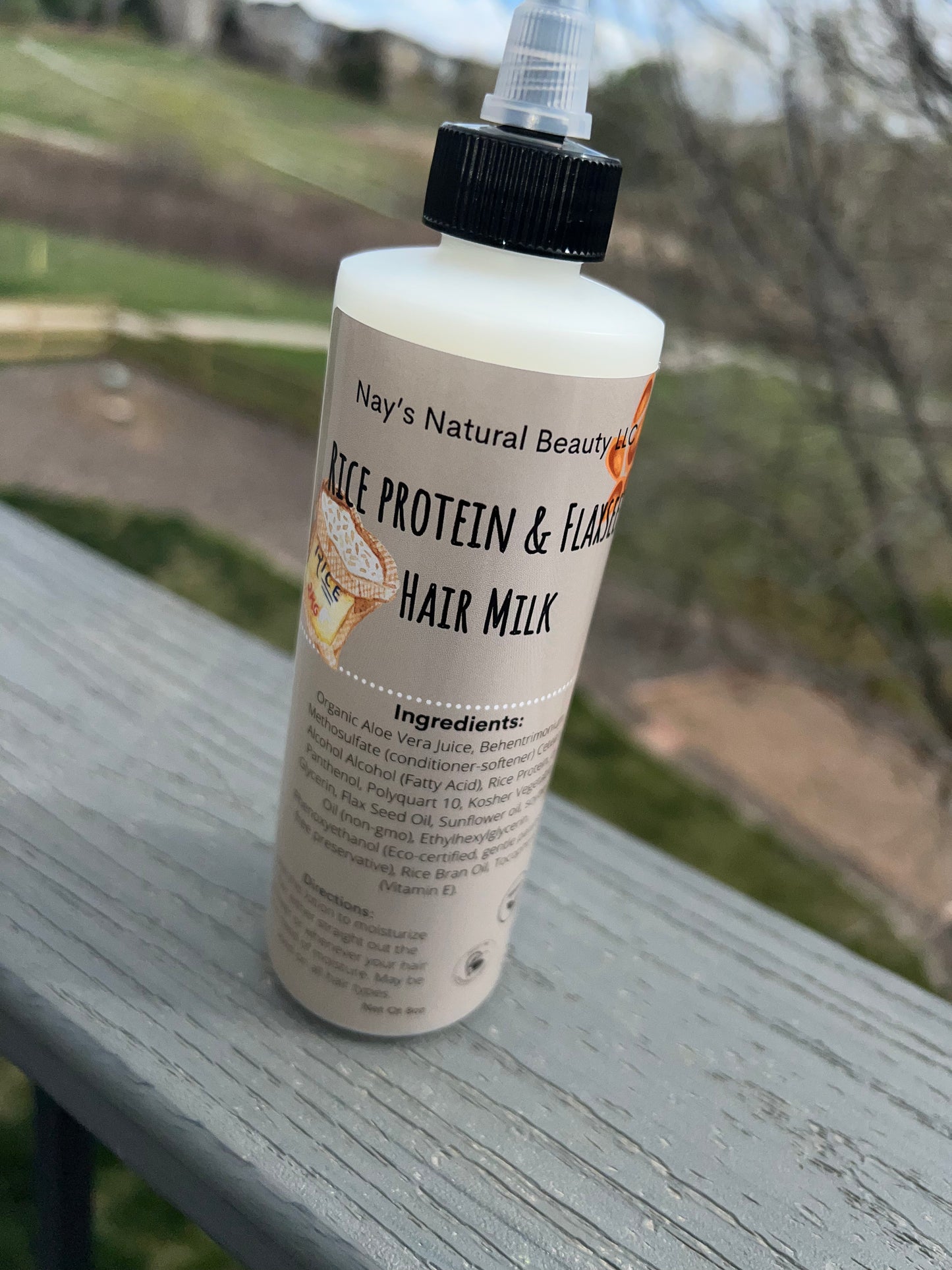 Rice Protein & Flax Seed Hair Set
