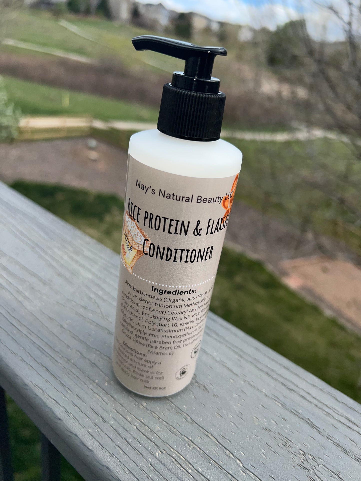 Rice Protein & Flax Seed Hair Set