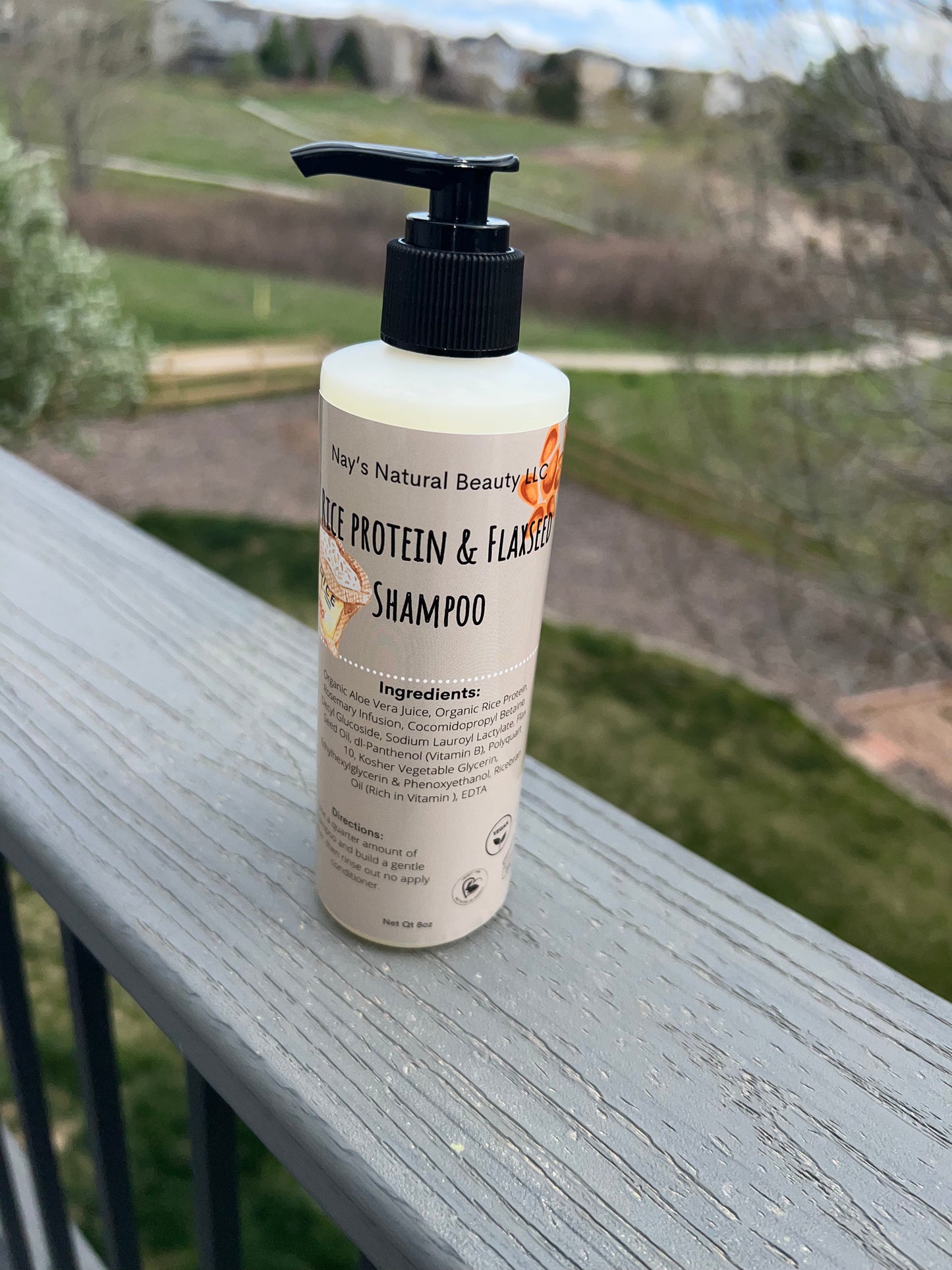 Rice Protein & Flax Seed Hair Set