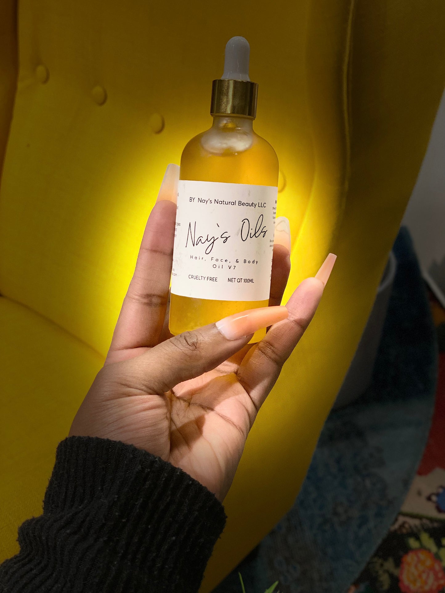 Hair, Face, & Body Oil V7