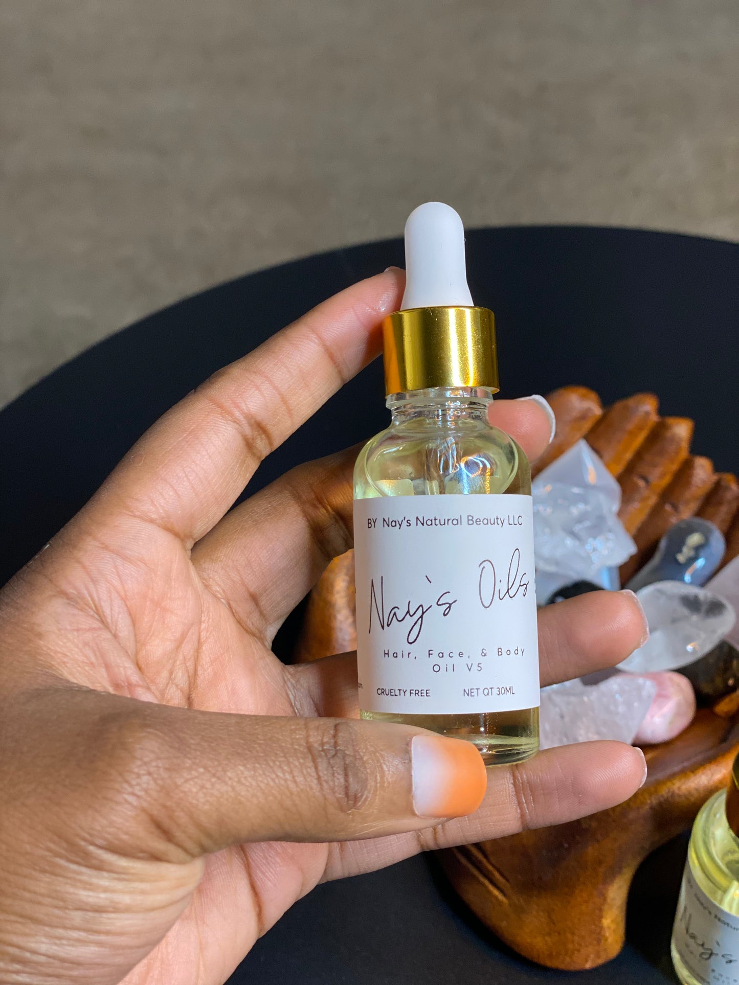 Hair, Face, & Body Oil V5