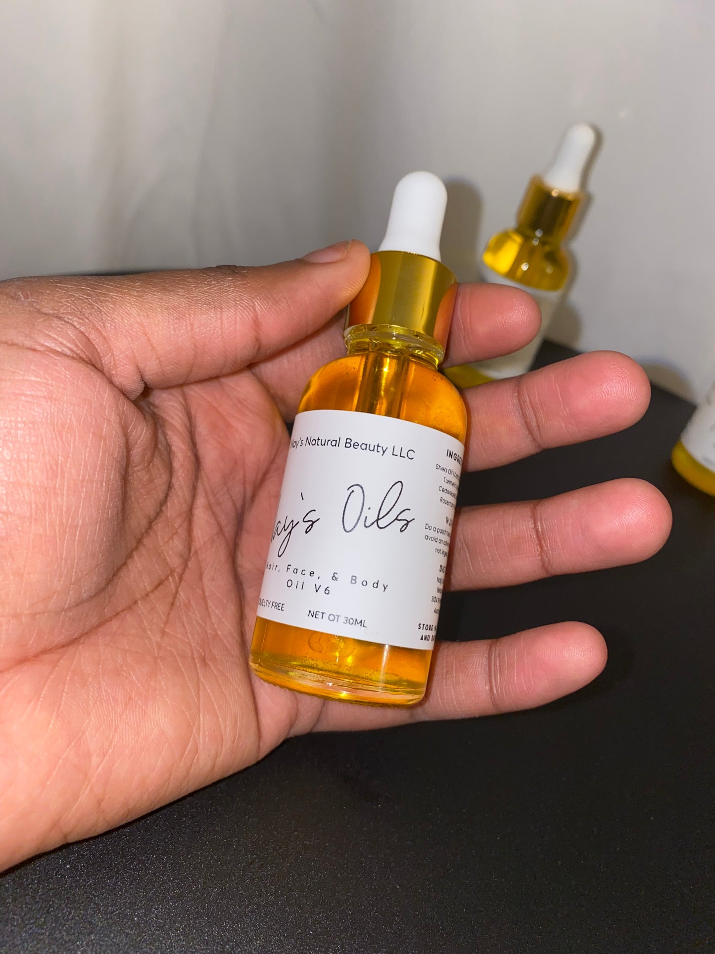 Hair, Face, & Body Oil V6