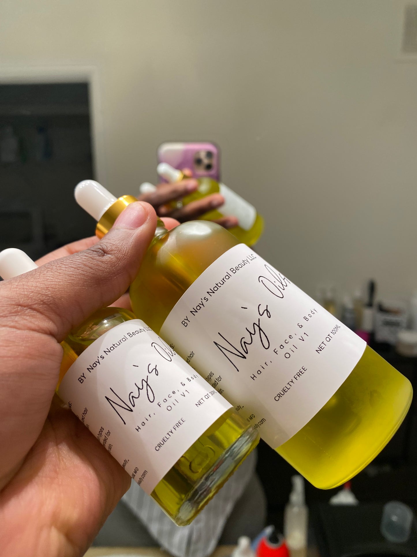 Hair, Face, & Body Oil V1