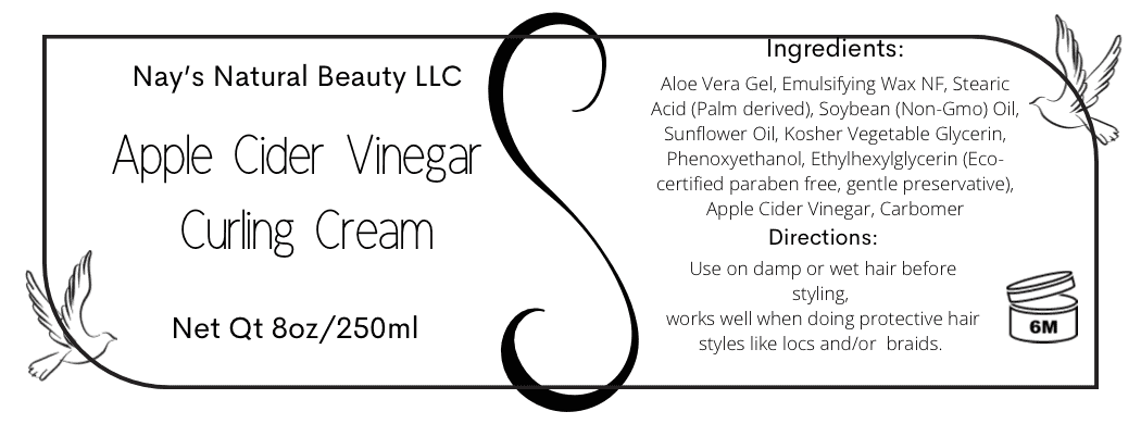 Apple Cider Vinegar Hair Line