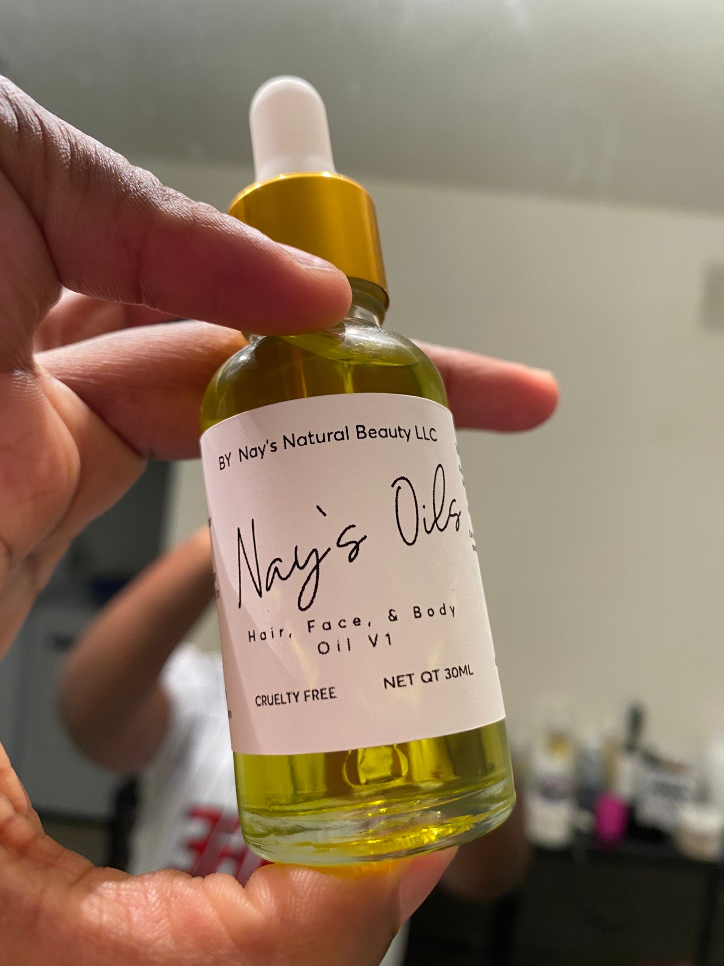 Hair, Face, & Body Oil V1