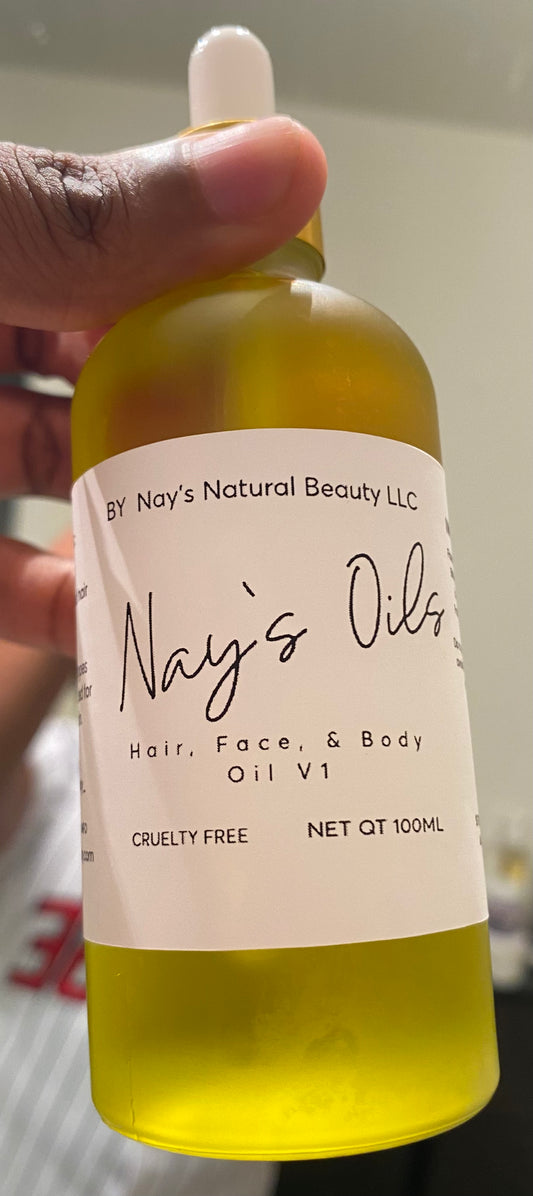 Hair, Face, & Body Oil V1