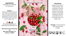 Load image into Gallery viewer, “TAME” Cherry Body Oil 4oz
