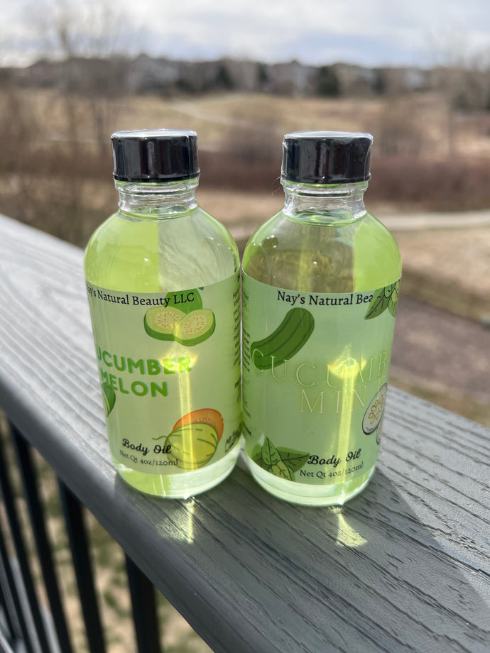 Cucumber Melon Body Oil 4oz