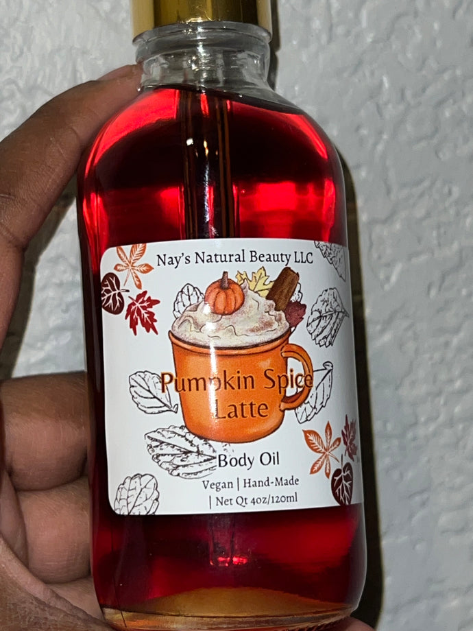 Pumpkin Spice Latte Body Oil 4oz