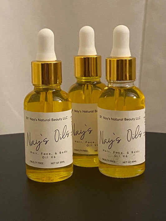 Hair, Face, & Body Oil V6