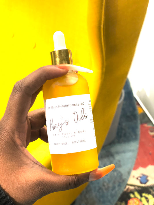 Hair, Face, & Body Oil V7
