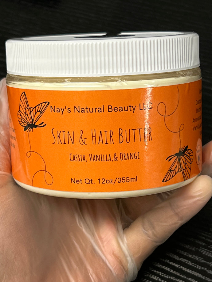 Cassia, Vanilla, Orange Hair & Body Butter